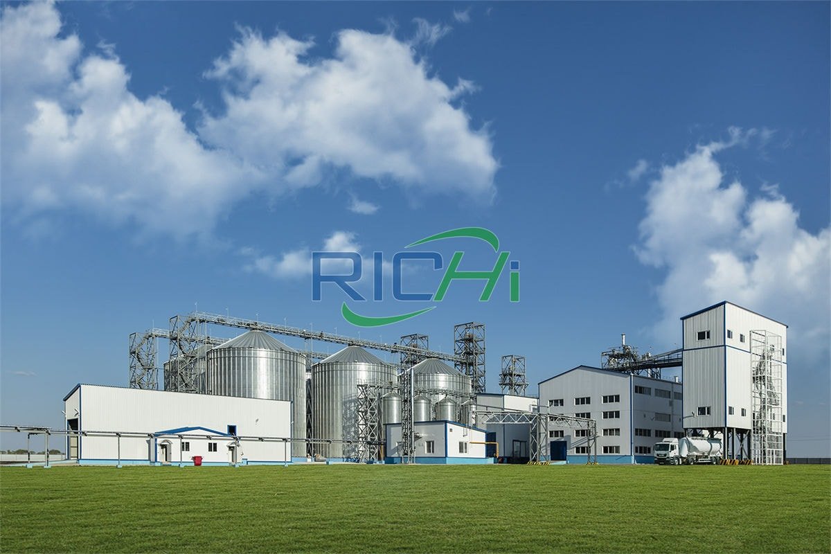 fully automatic cattle feed plant