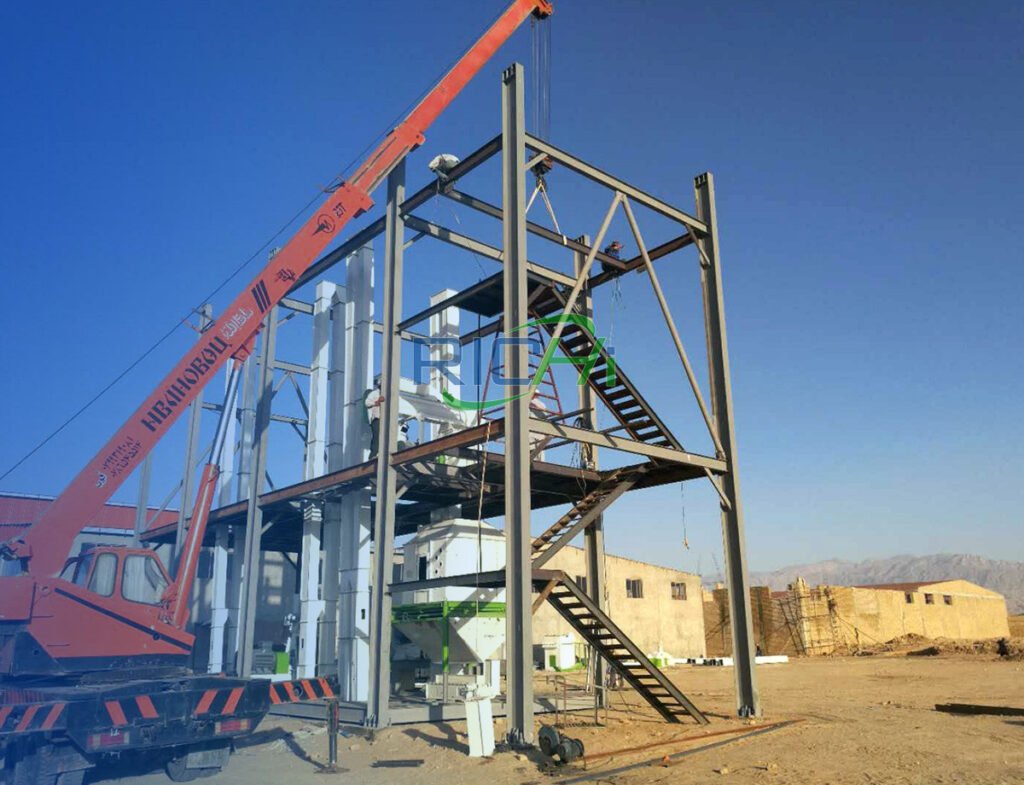 animal feed processing machine