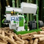 Pellet machine and finished pellets for production goal planning