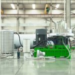 vertical biomass pellet mill