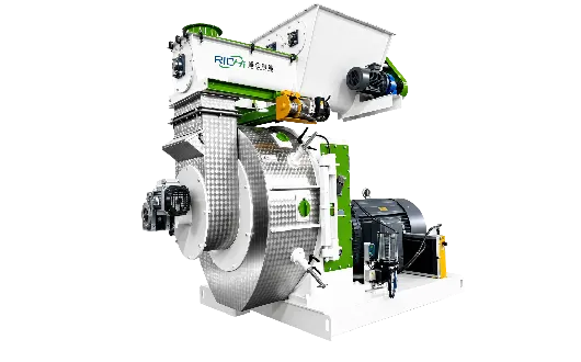 Biomass pellet mill machine for making EFB and wood biofuel pellets
