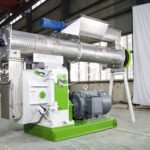 Pellet production equipment for feed processing